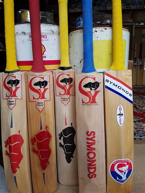 retro cricket bat stickers.